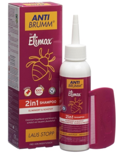 Anti brumm by Elimax shampoo 2en1 100ml