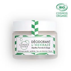 Déodorant crème L'herbacé menthe & sauge pot