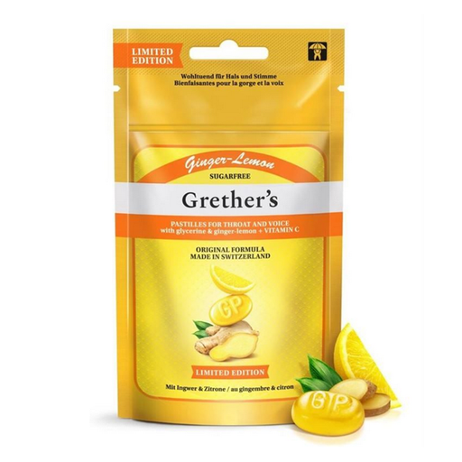 Grether's pastilles Citron Gingembre recharge 75g