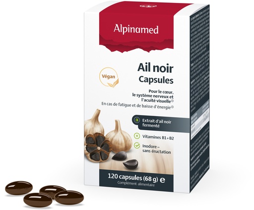Alpinamed Ail noir 120 caps