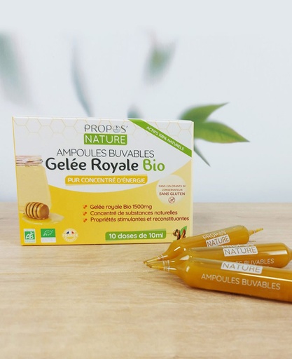 Bioligo Gelée Royale Bio 10 ampoules