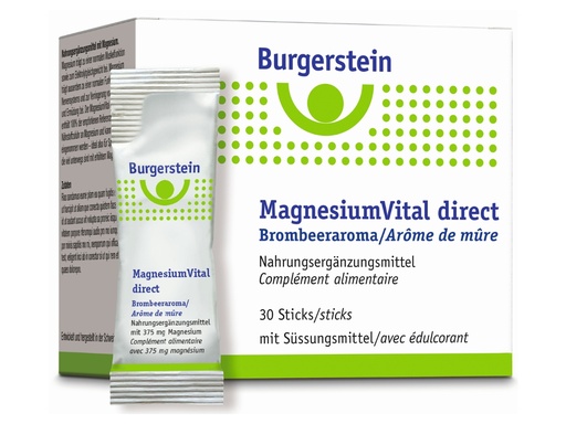 Burgerstein MagnesiumVital direct 30sticks