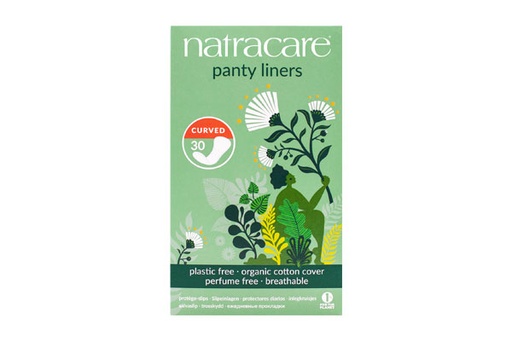 Natracare Protège slip panty liners curved 30pcs