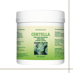 Dioniso Centella (Gotu kola) 100 capsules