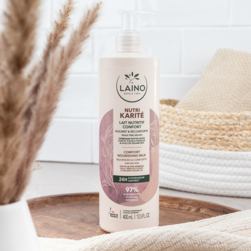 Laino lait corporel karité peaux très sèches 400ml