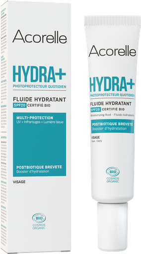 Acorelle Hydra+ fluide hydratant SPF20 40ml