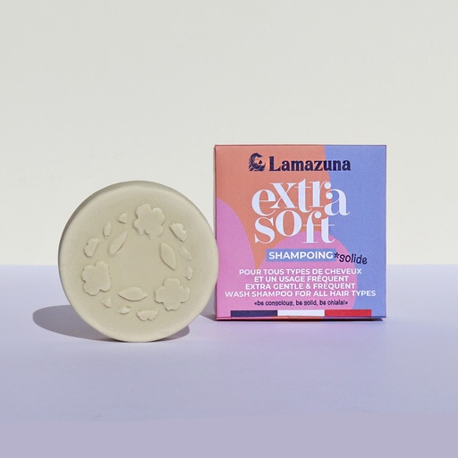 Lamazuna Shampoing solide tous type de cheveux extra soft