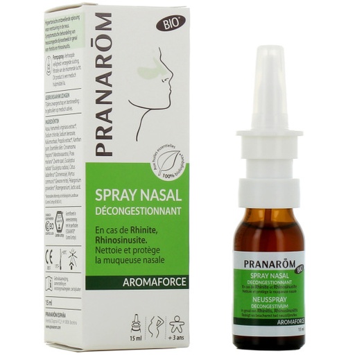 Pranarom Aromaforce spray nasal décongestionnant 15ml