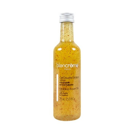 Blancrème Gel douche exfoliant pomme noisette 75ml