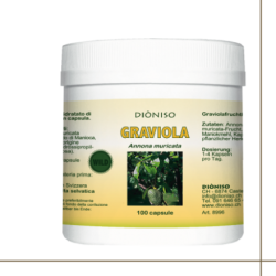 Dioniso Graviola fruit 100 capsules