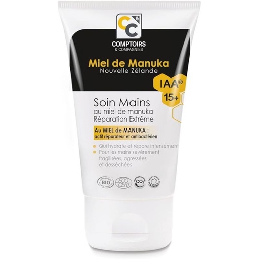 Miel de Manuka soin mains bio IAA15+ 50ml