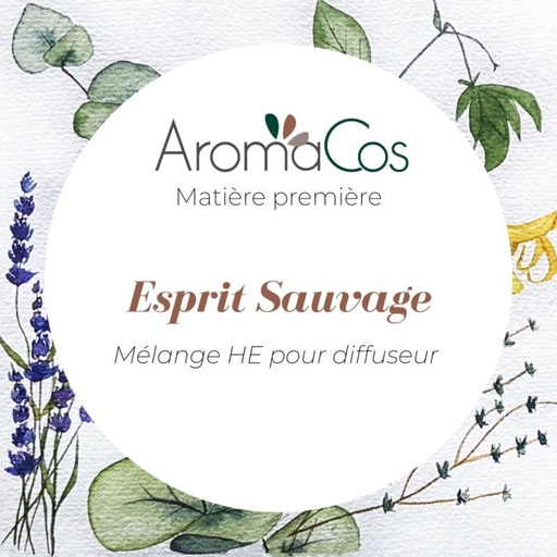 Mélange diffusion Esprit sauvage 10ml Aromacos