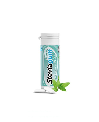 Steviagum fresh chewing gum strong spearmint 30g