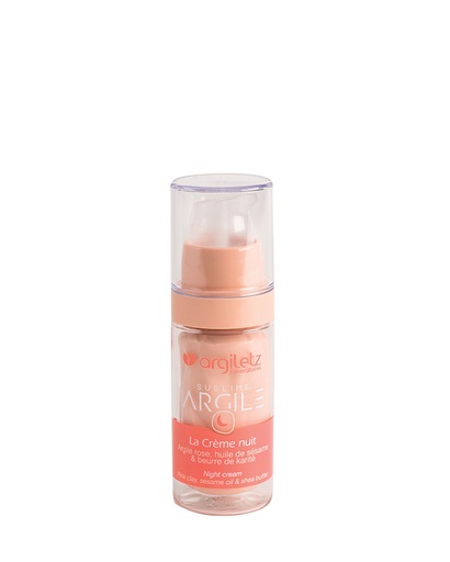 Argiletz Argile rose crème nuit 30ml