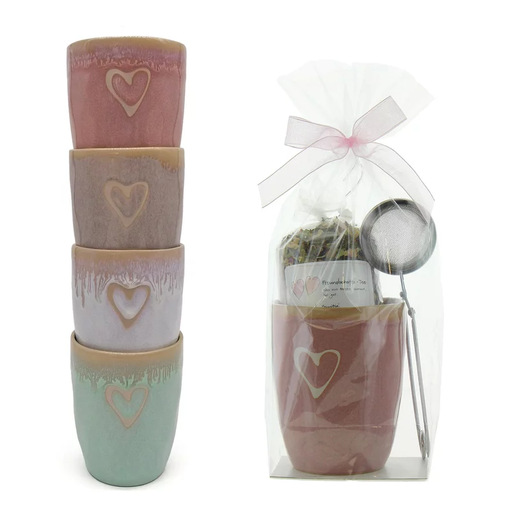 Herboristeria Set cadeau Amitié avec gobelet coeur