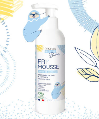 Propos'Nature Fri'mousse Bébé huile de massage bio 200ml