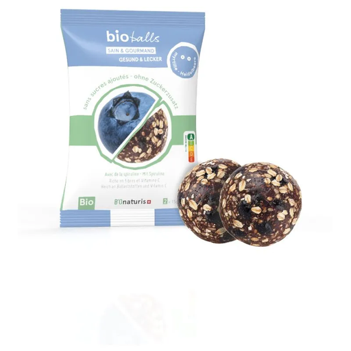 BioBalls spiruline et myrtille Bio 2x15g