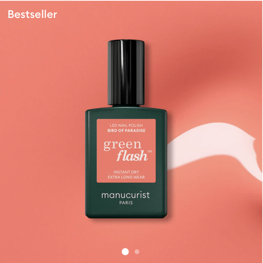Manucurist green flash vernis Bird of Paradise