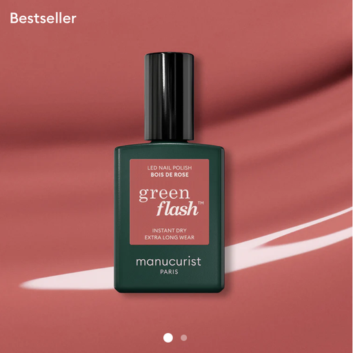 Manucurist green flash vernis Bois de rose