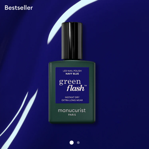 Manucurist green flash vernis Navy Blue