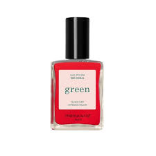 Manucurist green vernis Red Coral