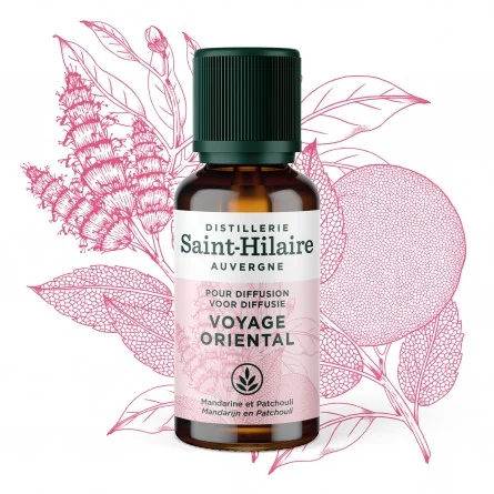 St. Hilaire HE à diffuser Voyage oriental bio 30ml
