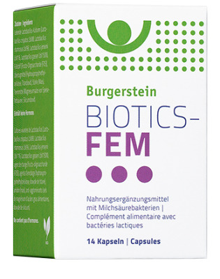 Burgerstein Biotics-FEM 14caps