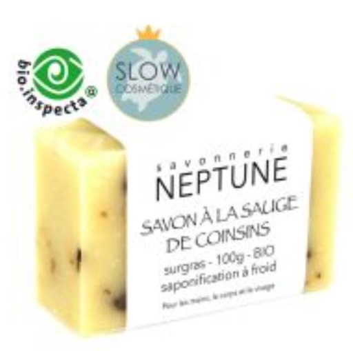 Savon Neptune Sauge BIO 100g