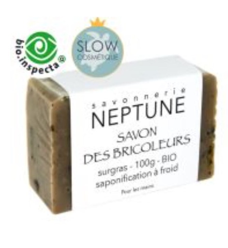 Savon Neptune Bricoleurs BIO 100g
