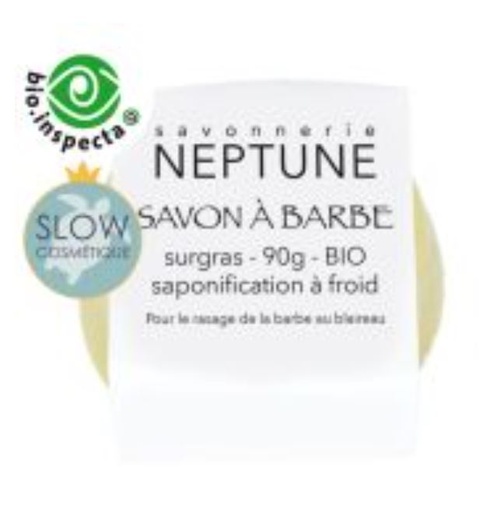 Savon Neptune à barbe BIO 90g recharge