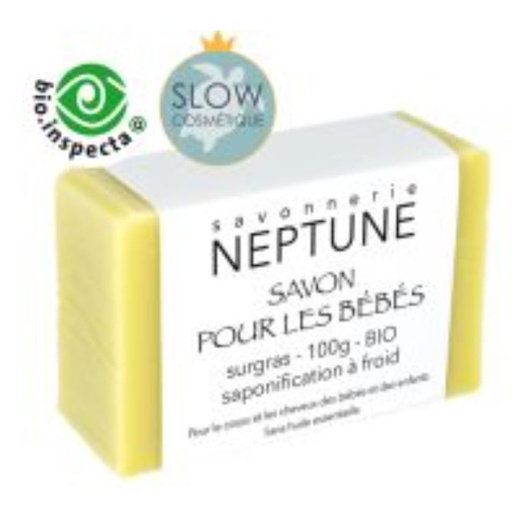 Savon Neptune Bébés BIO 100g