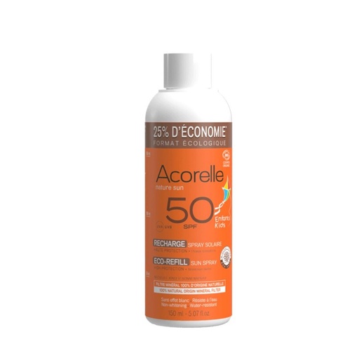 Acorelle enfants solaire SPF 50 recharge 150g